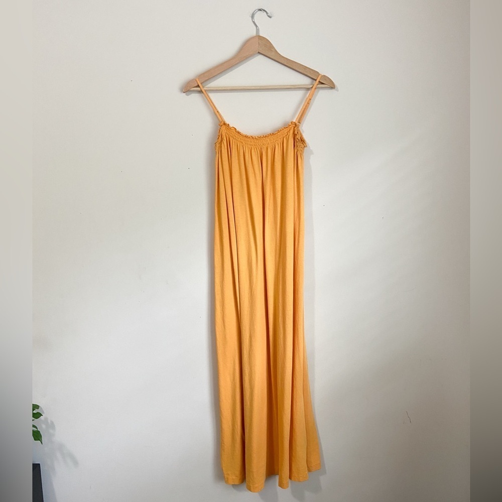 H&M Gold Yellow Maxi Dress